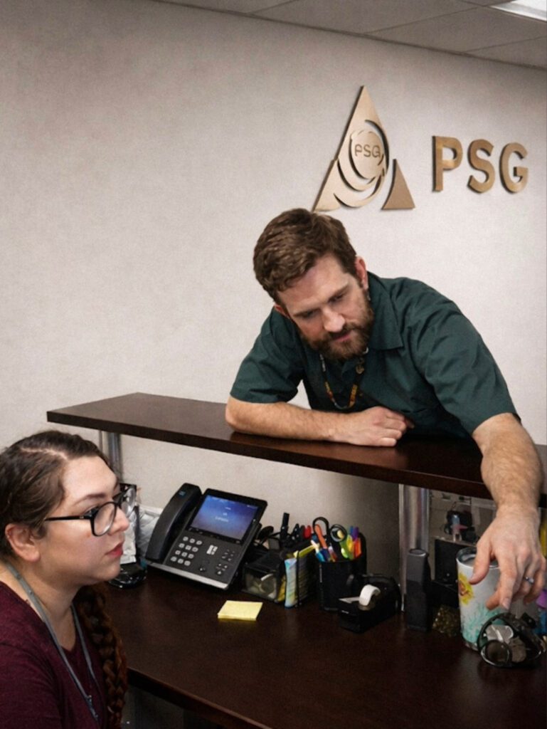 PSG Employees Working Together